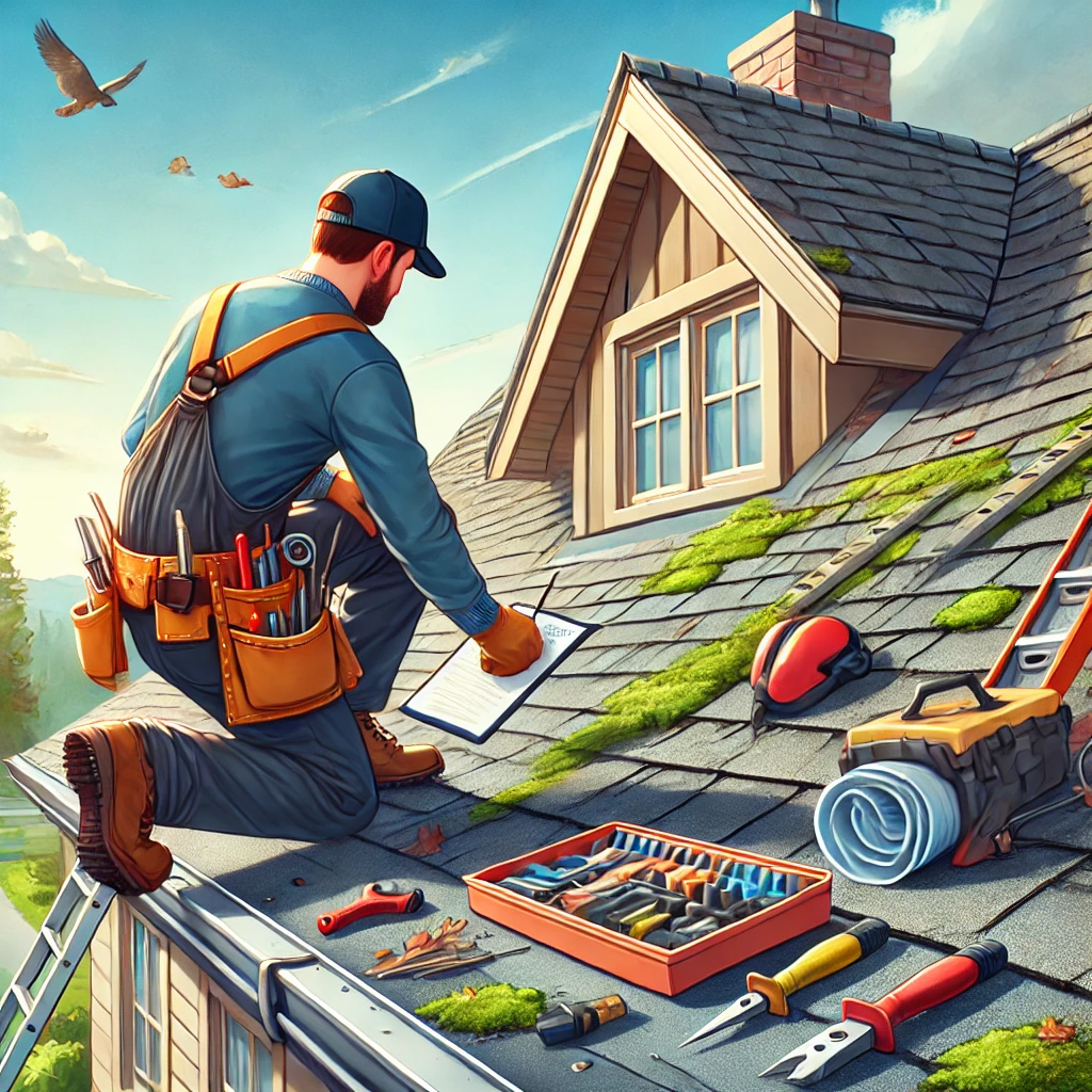 Inspection de toiture